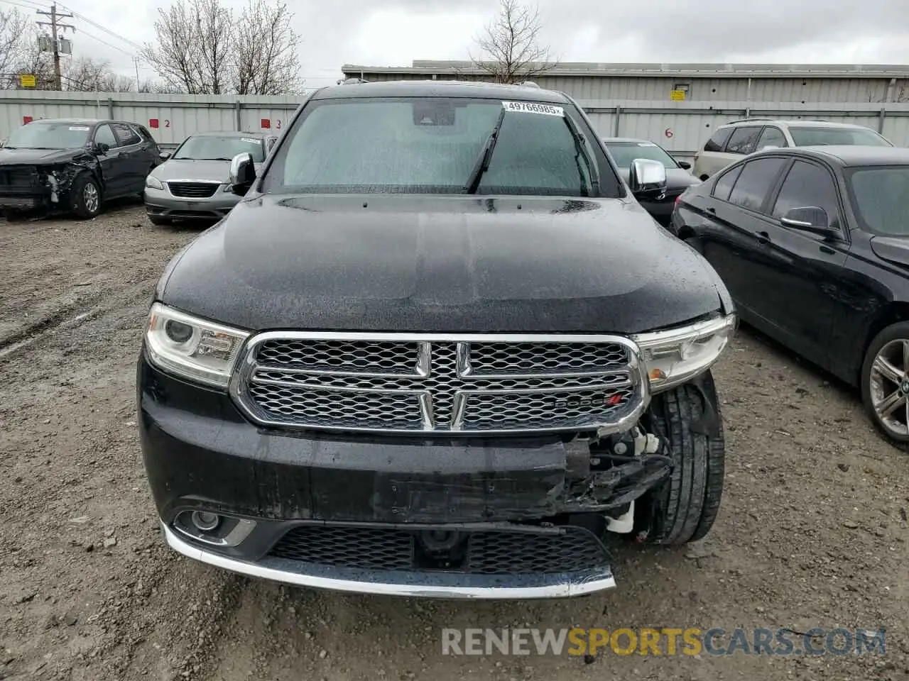 5 Photograph of a damaged car 1C4RDJEG7KC798585 DODGE DURANGO 2019