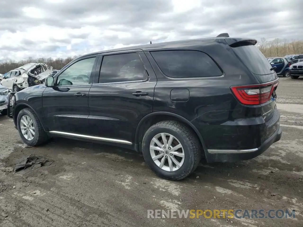 2 Photograph of a damaged car 1C4RDJFG3KC756445 DODGE DURANGO 2019