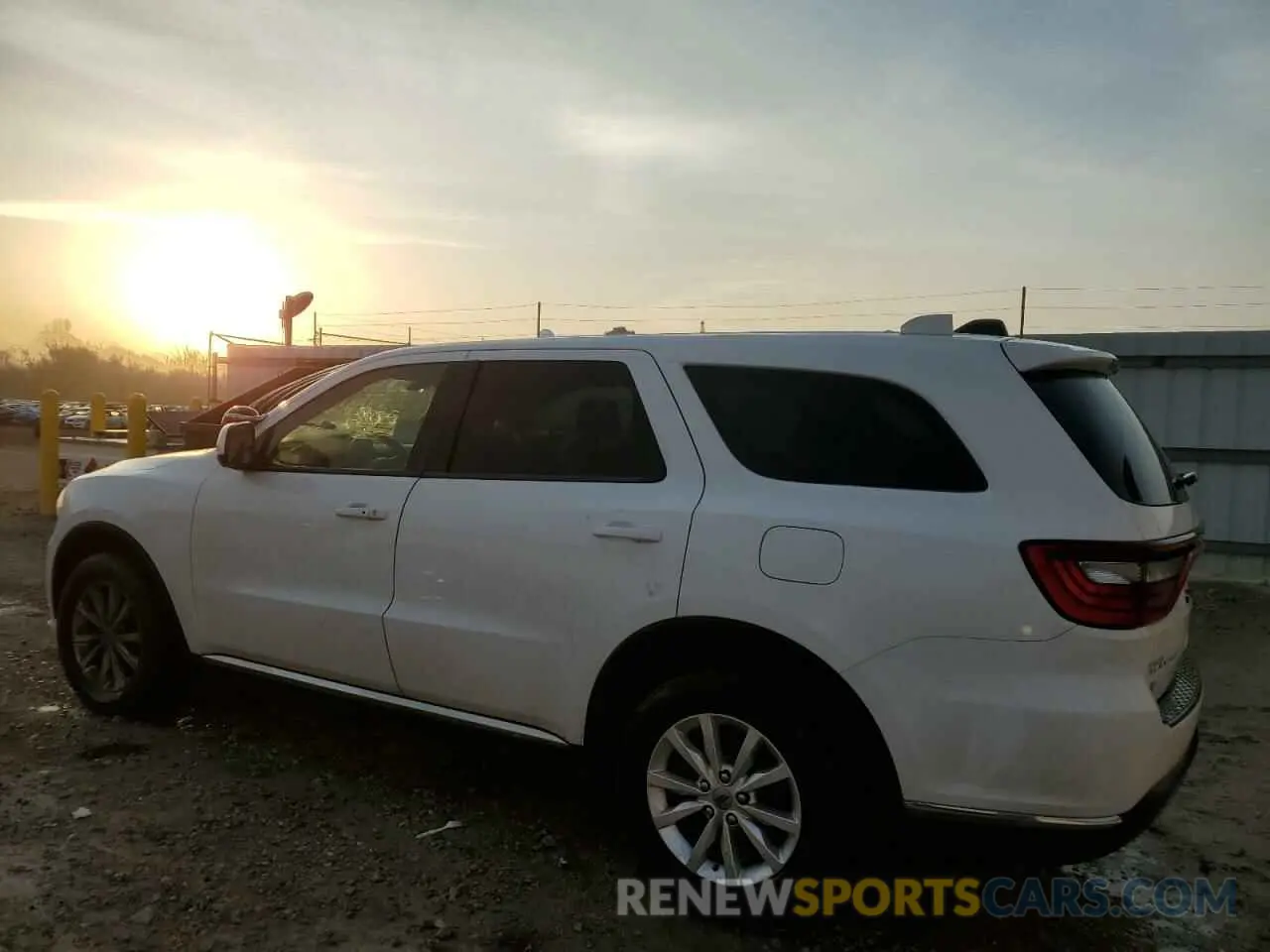 2 Photograph of a damaged car 1C4RDJFG6KC771408 DODGE DURANGO 2019