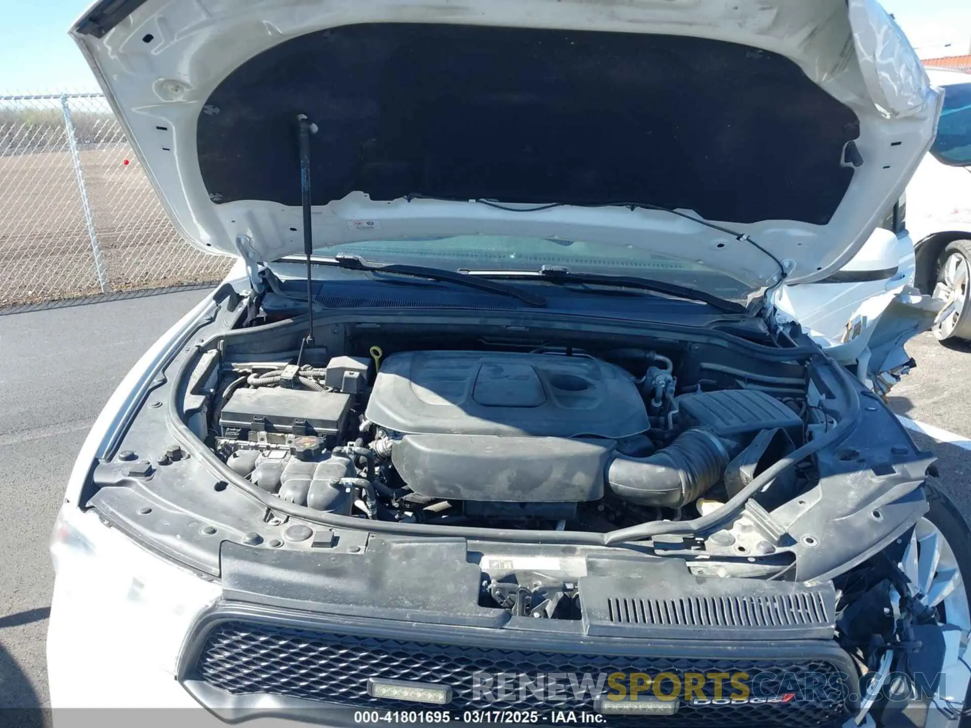 10 Photograph of a damaged car 1C4RDJFG8KC812119 DODGE DURANGO 2019