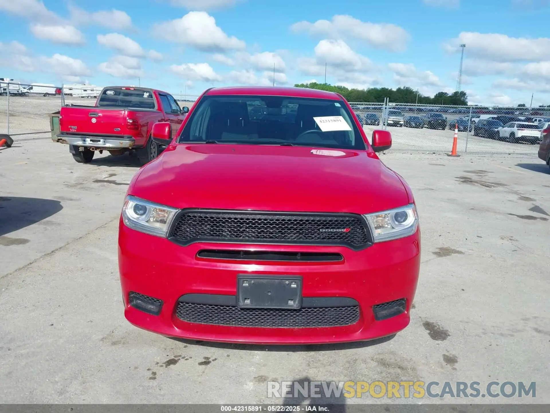 12 Photograph of a damaged car 1C4RDJFGXKC711325 DODGE DURANGO 2019