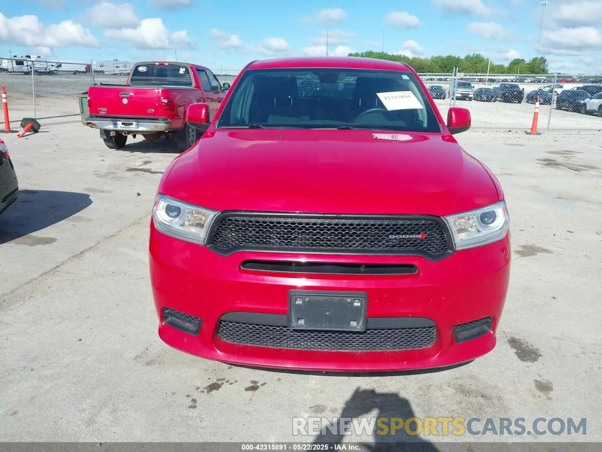 6 Photograph of a damaged car 1C4RDJFGXKC711325 DODGE DURANGO 2019