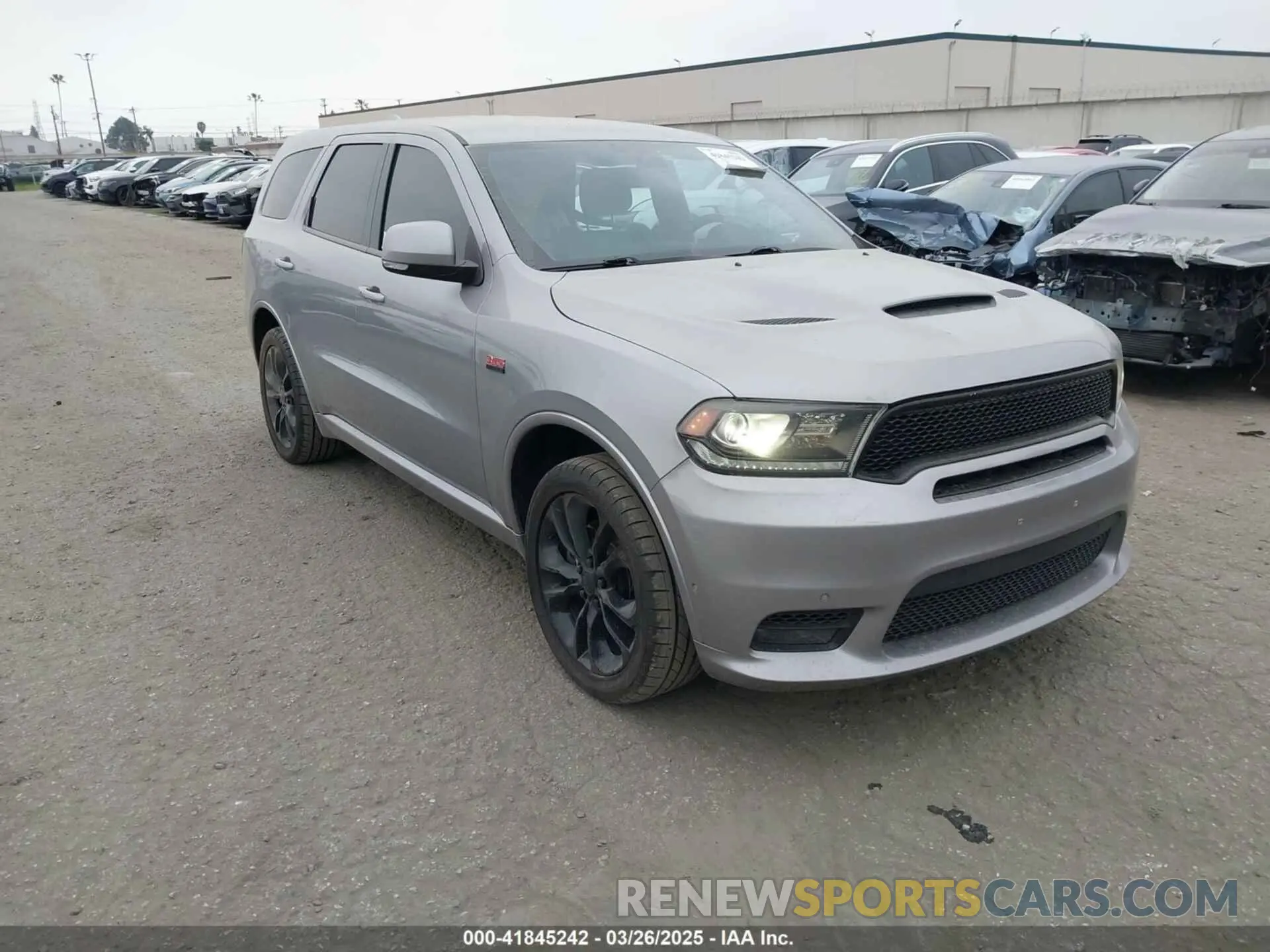 1 Photograph of a damaged car 1C4SDHCT9KC650562 DODGE DURANGO 2019