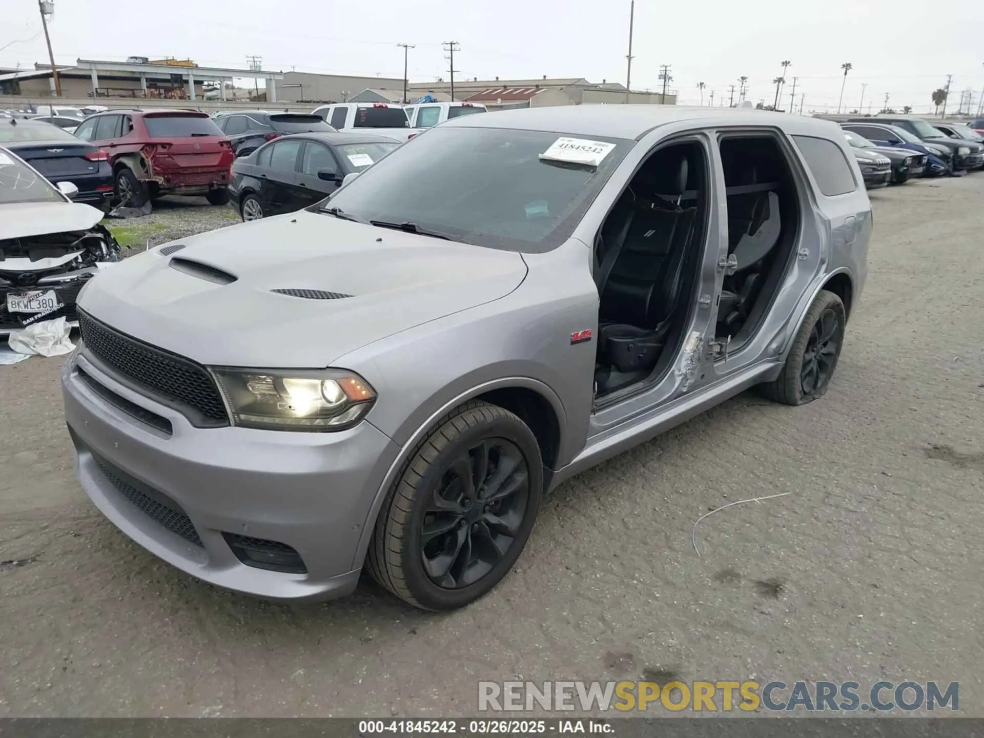 2 Photograph of a damaged car 1C4SDHCT9KC650562 DODGE DURANGO 2019