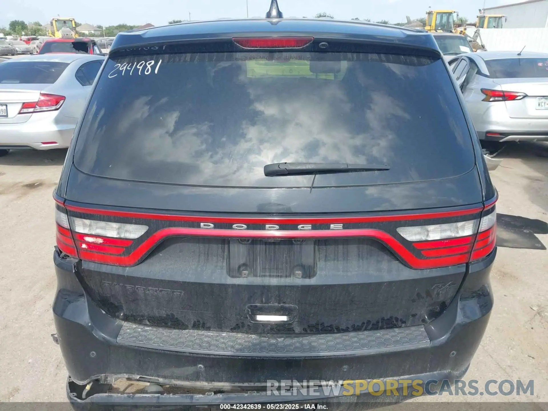15 Photograph of a damaged car 1C4SDHCTXKC852763 DODGE DURANGO 2019