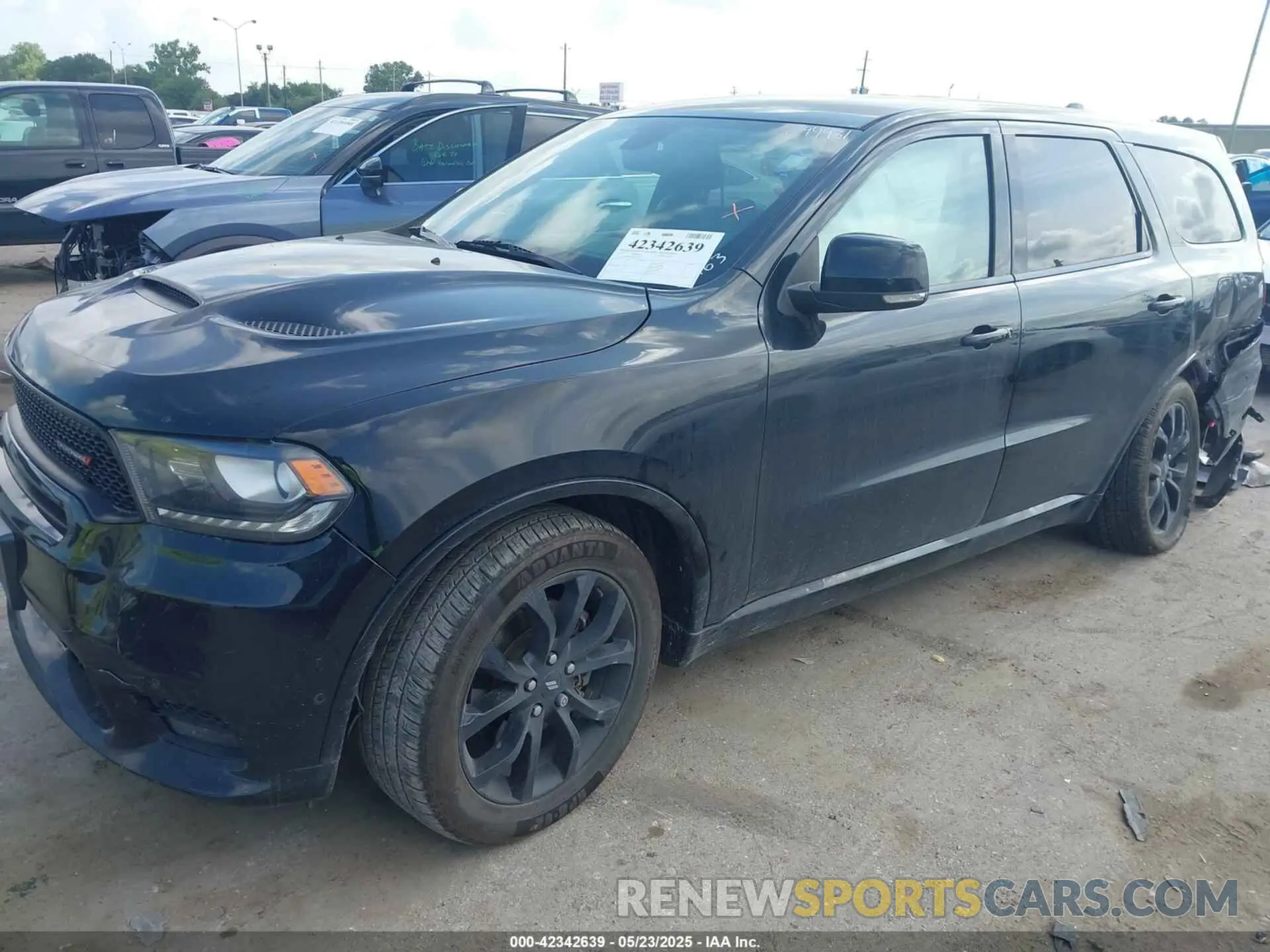 2 Photograph of a damaged car 1C4SDHCTXKC852763 DODGE DURANGO 2019