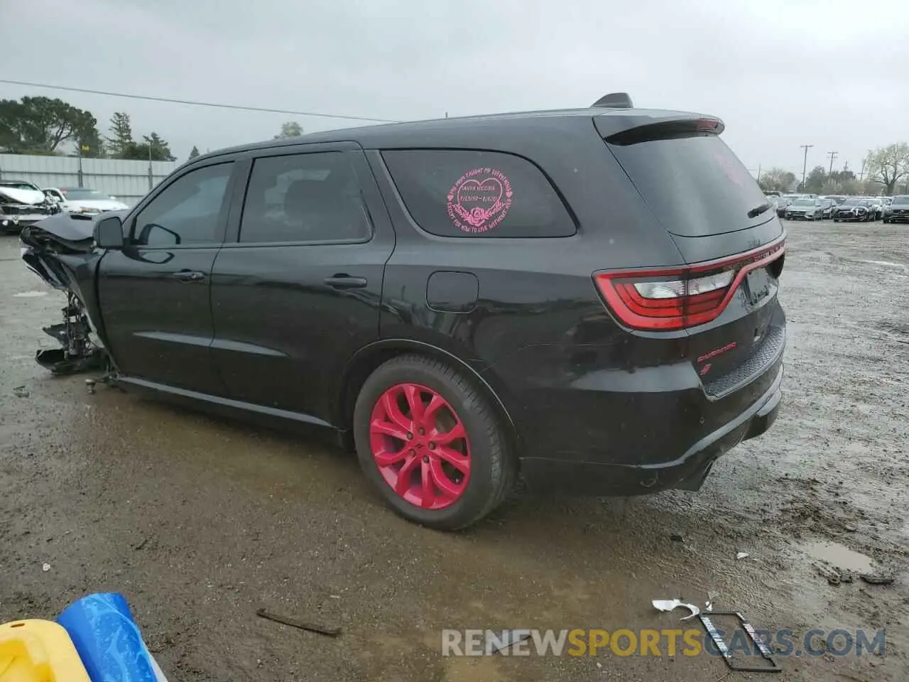 2 Photograph of a damaged car 1C4SDJCT0KC685109 DODGE DURANGO 2019