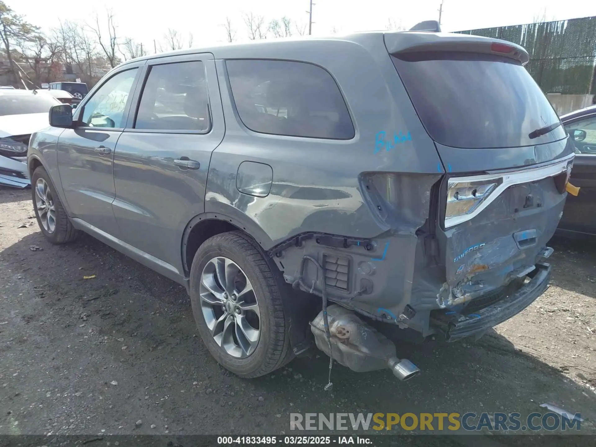 3 Photograph of a damaged car 1C4SDJCT3KC745075 DODGE DURANGO 2019