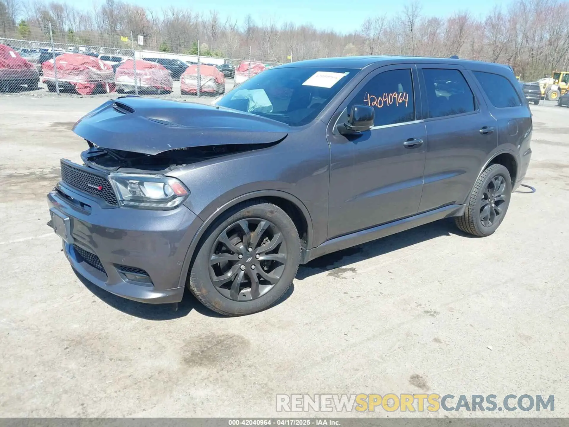 2 Photograph of a damaged car 1C4SDJCT4KC550943 DODGE DURANGO 2019