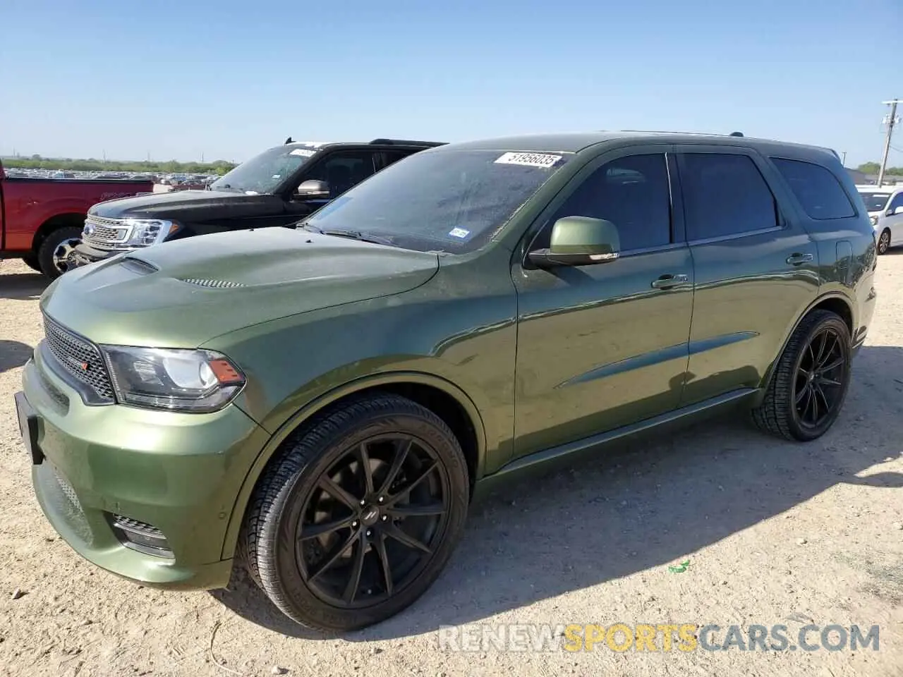 1 Photograph of a damaged car 1C4SDJCT4KC770826 DODGE DURANGO 2019