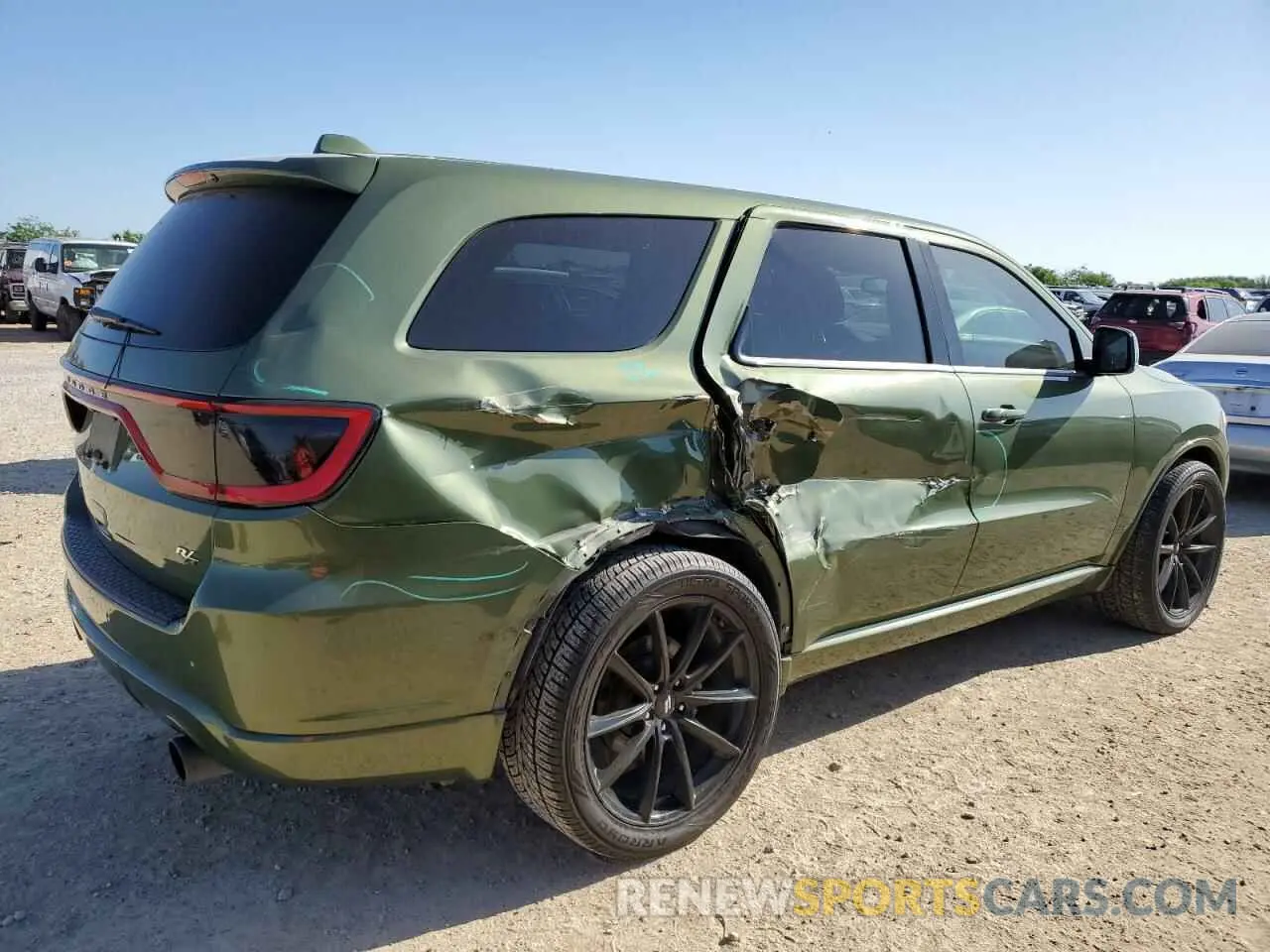 3 Photograph of a damaged car 1C4SDJCT4KC770826 DODGE DURANGO 2019
