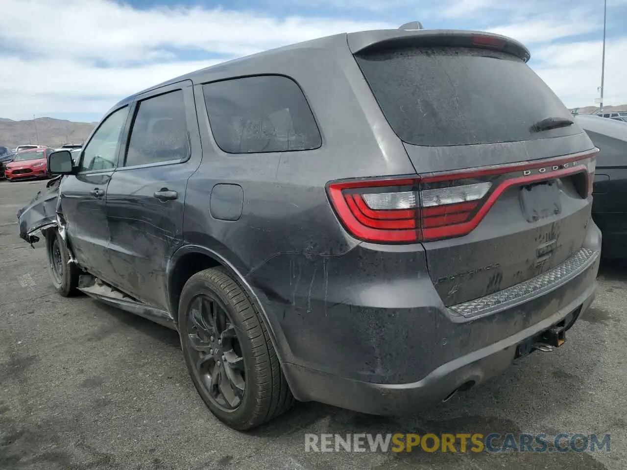 2 Photograph of a damaged car 1C4SDJCT5KC525744 DODGE DURANGO 2019