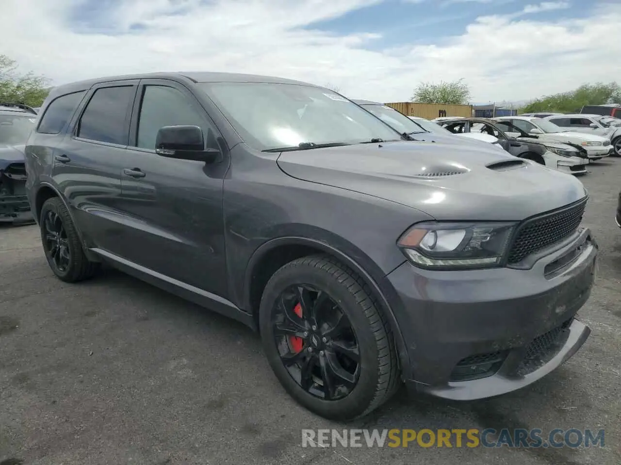 4 Photograph of a damaged car 1C4SDJCT5KC525744 DODGE DURANGO 2019