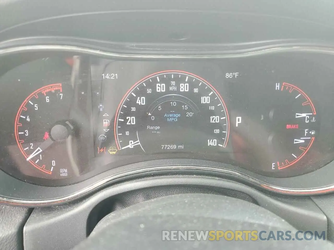 9 Photograph of a damaged car 1C4SDJCT5KC525744 DODGE DURANGO 2019