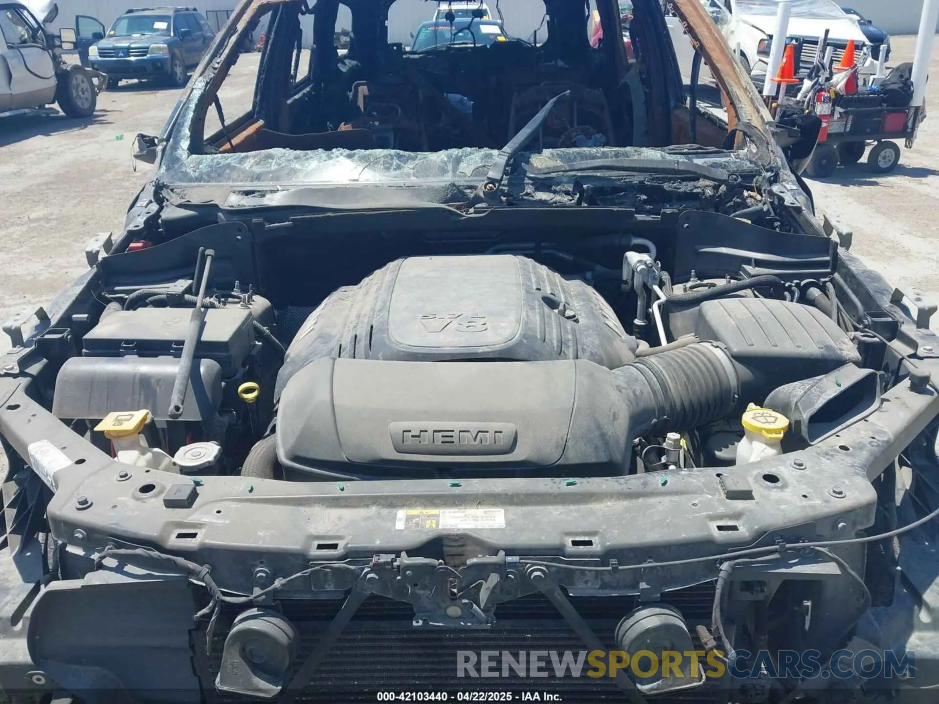 10 Photograph of a damaged car 1C4SDJCT6KC622855 DODGE DURANGO 2019