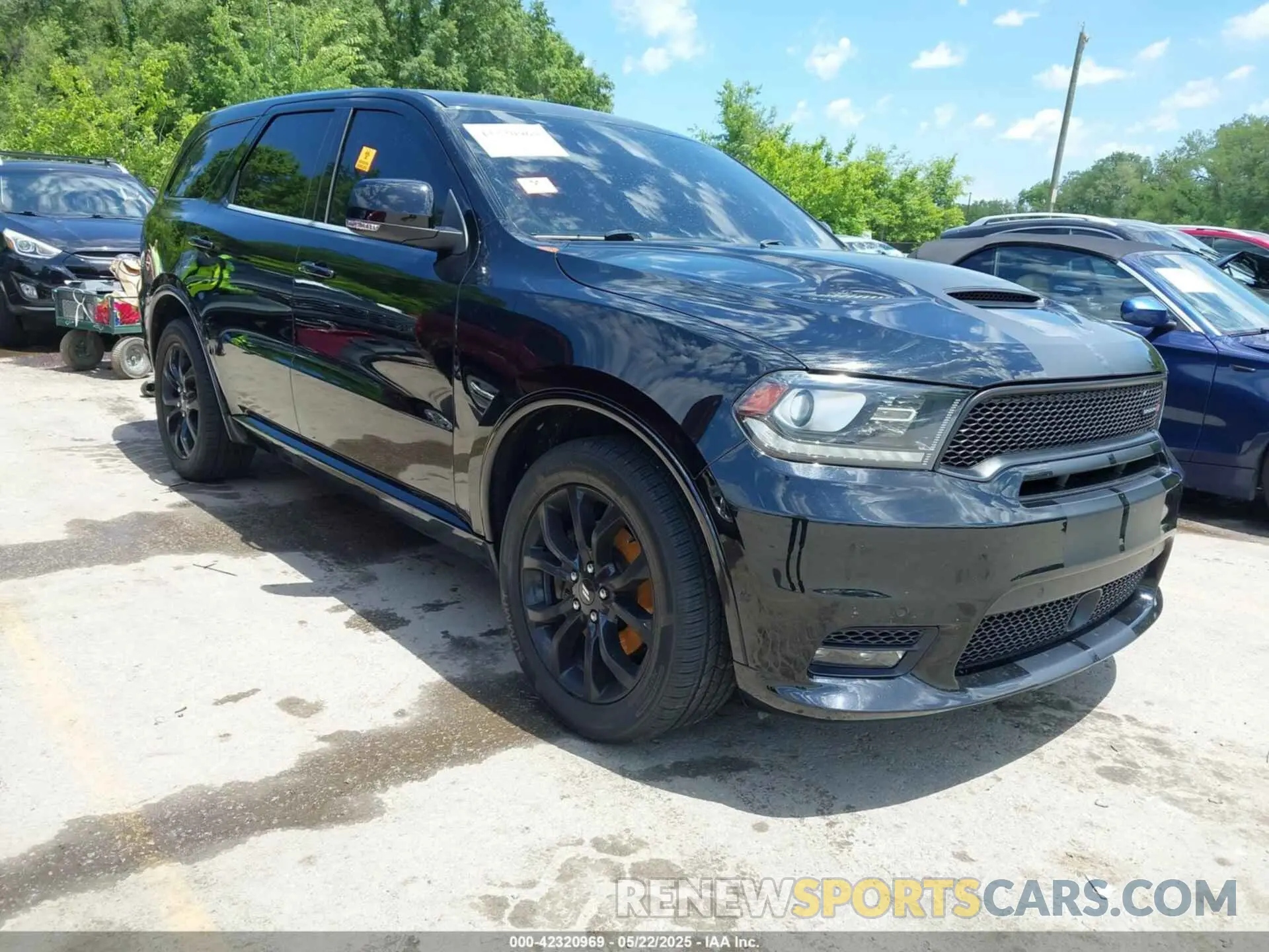 1 Photograph of a damaged car 1C4SDJCT6KC692551 DODGE DURANGO 2019