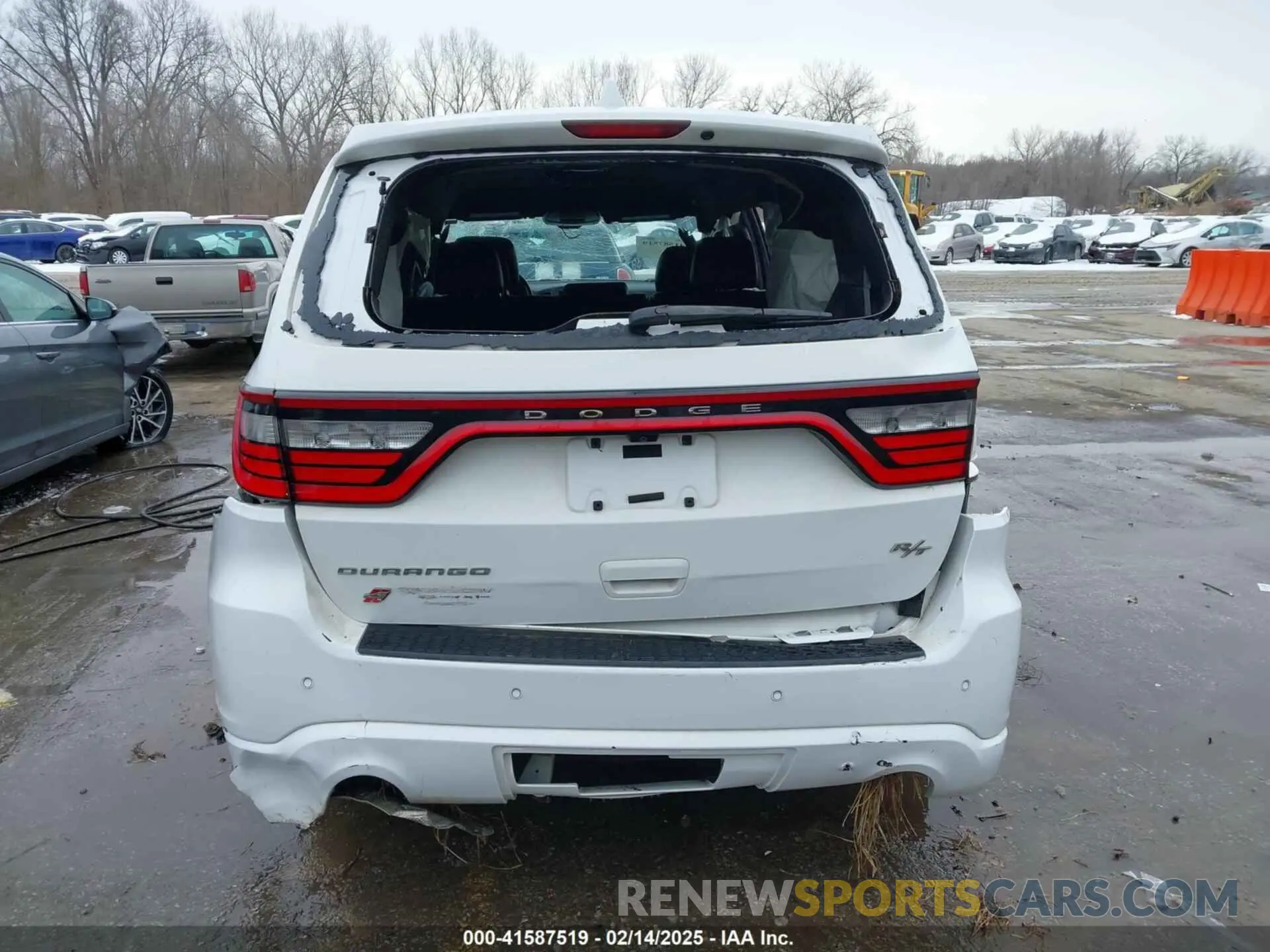 16 Photograph of a damaged car 1C4SDJCT7KC576002 DODGE DURANGO 2019