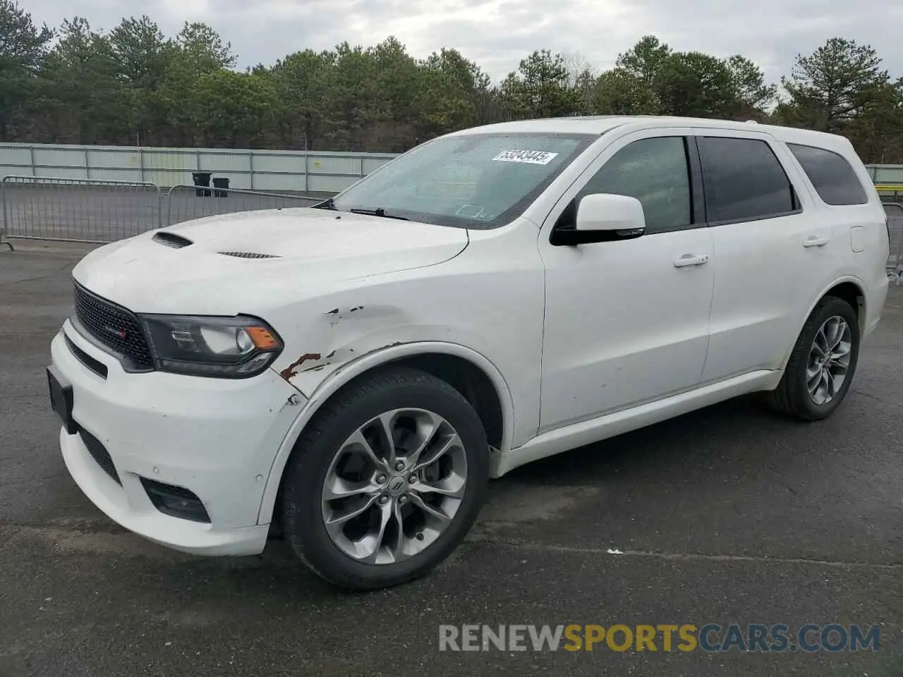 1 Photograph of a damaged car 1C4SDJCT8KC549164 DODGE DURANGO 2019