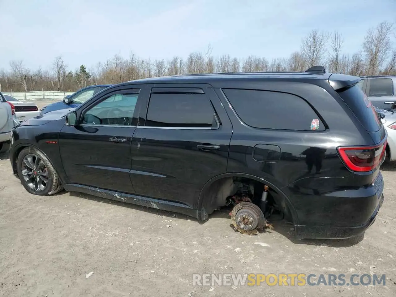 2 Photograph of a damaged car 1C4SDJCT8KC745282 DODGE DURANGO 2019