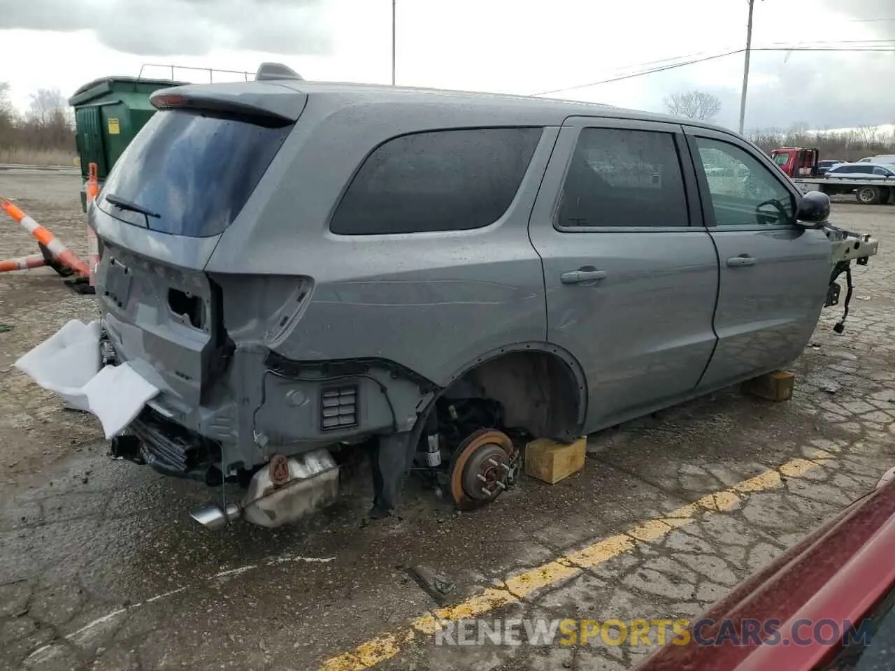 3 Photograph of a damaged car 1C4SDJCT9KC848257 DODGE DURANGO 2019