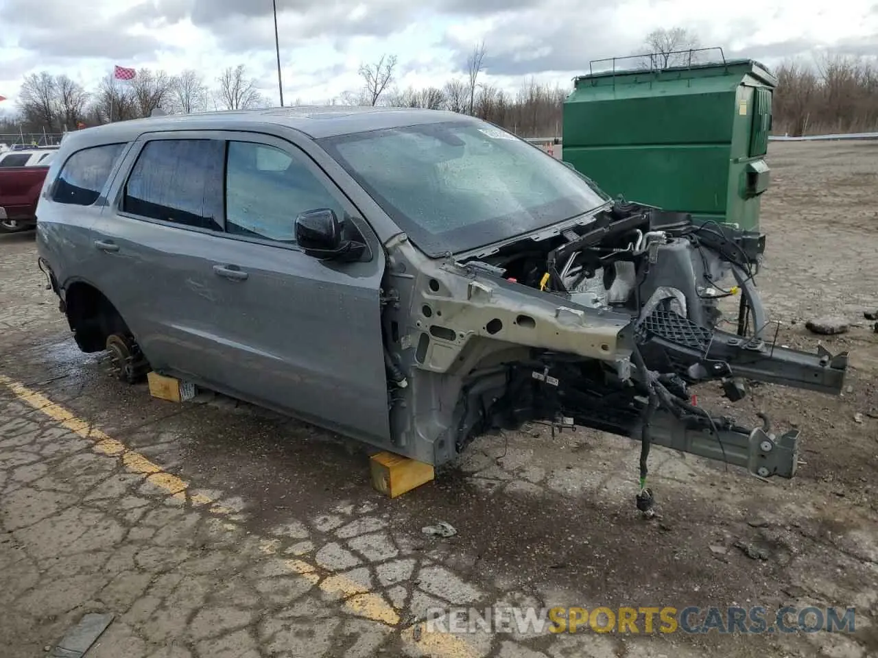 4 Photograph of a damaged car 1C4SDJCT9KC848257 DODGE DURANGO 2019