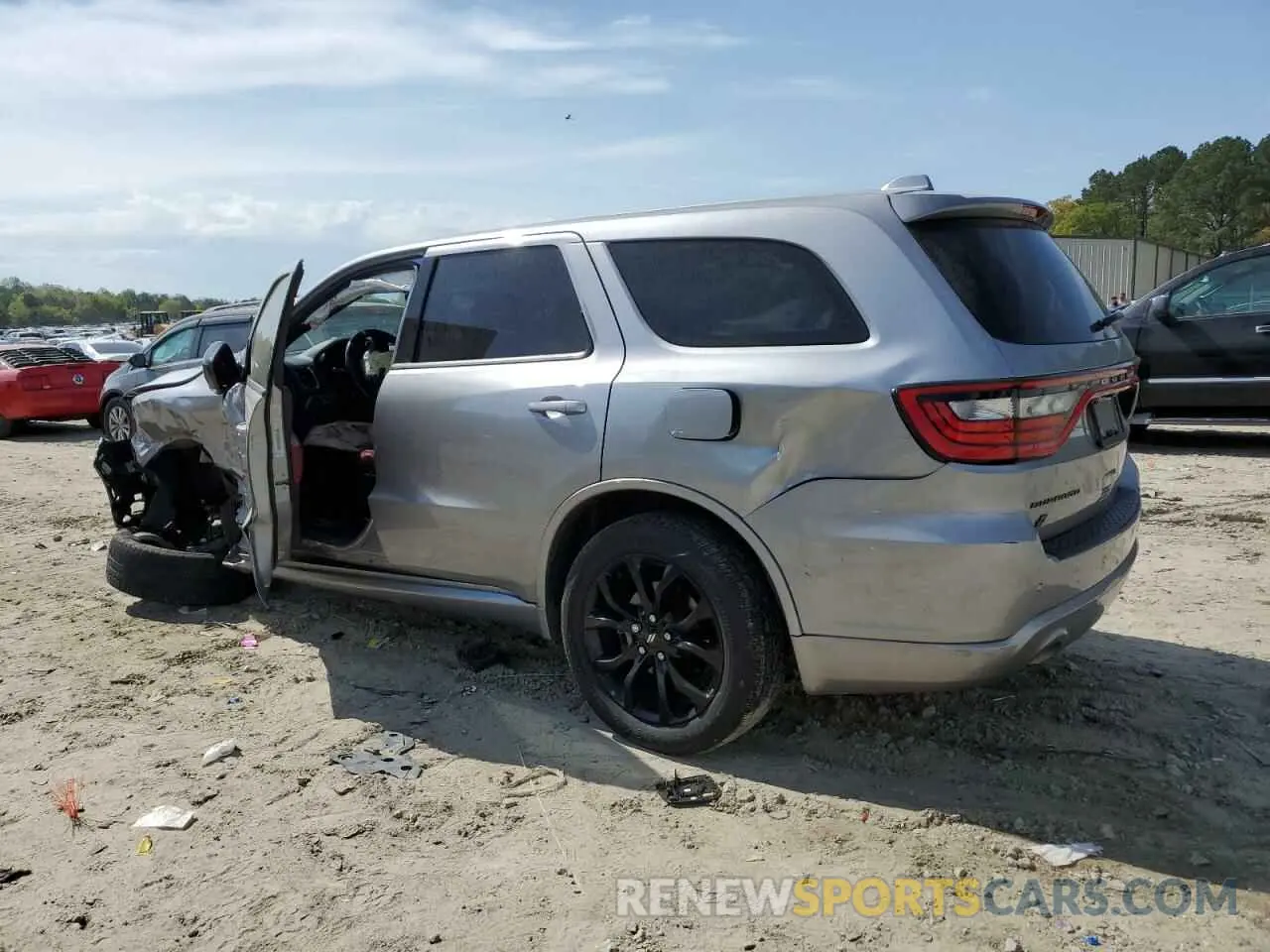 2 Photograph of a damaged car 1C4SDJCTXKC691922 DODGE DURANGO 2019