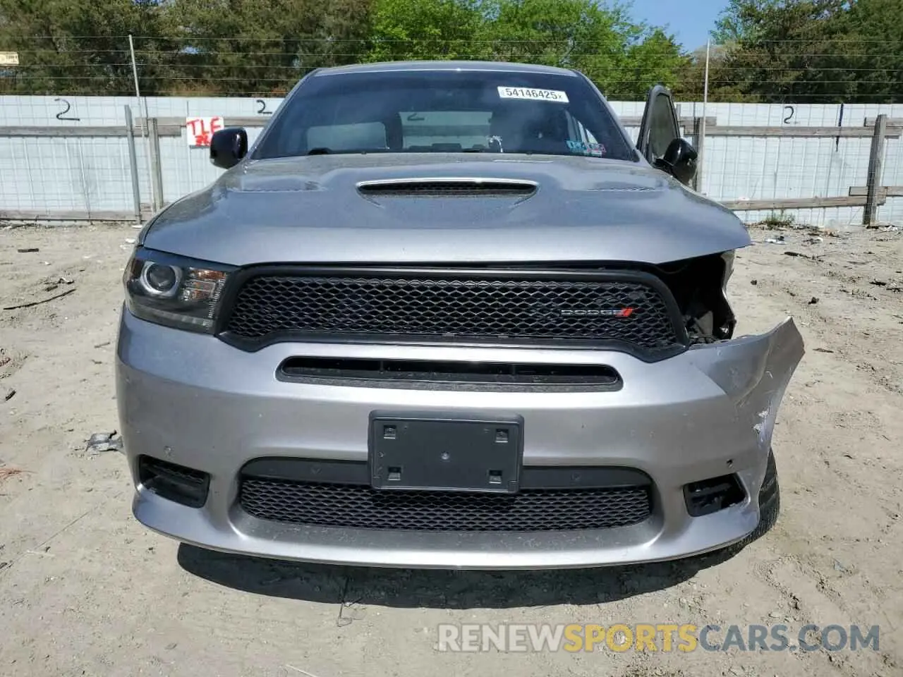 5 Photograph of a damaged car 1C4SDJCTXKC691922 DODGE DURANGO 2019