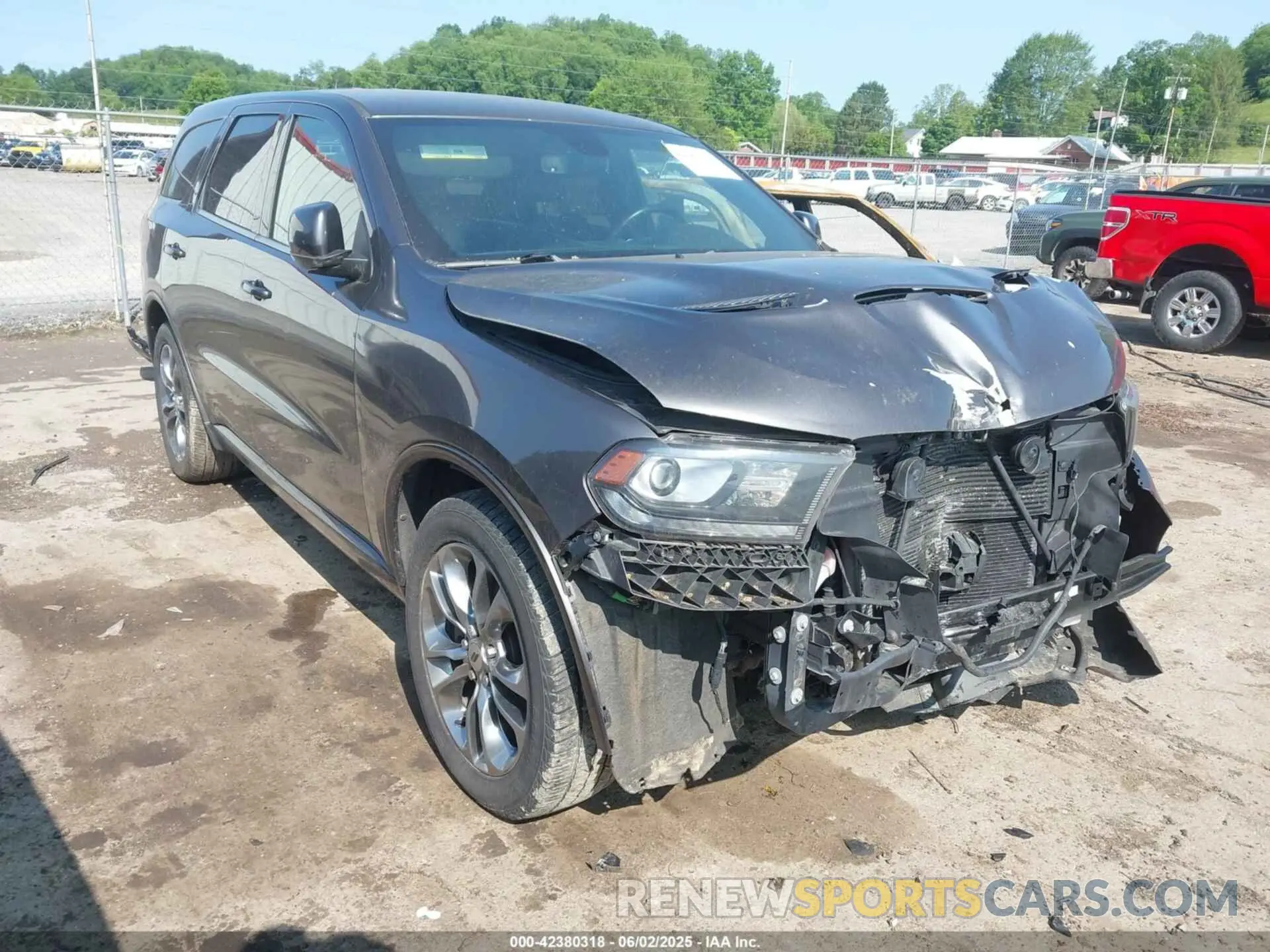1 Photograph of a damaged car 1C4SDJCTXKC740858 DODGE DURANGO 2019
