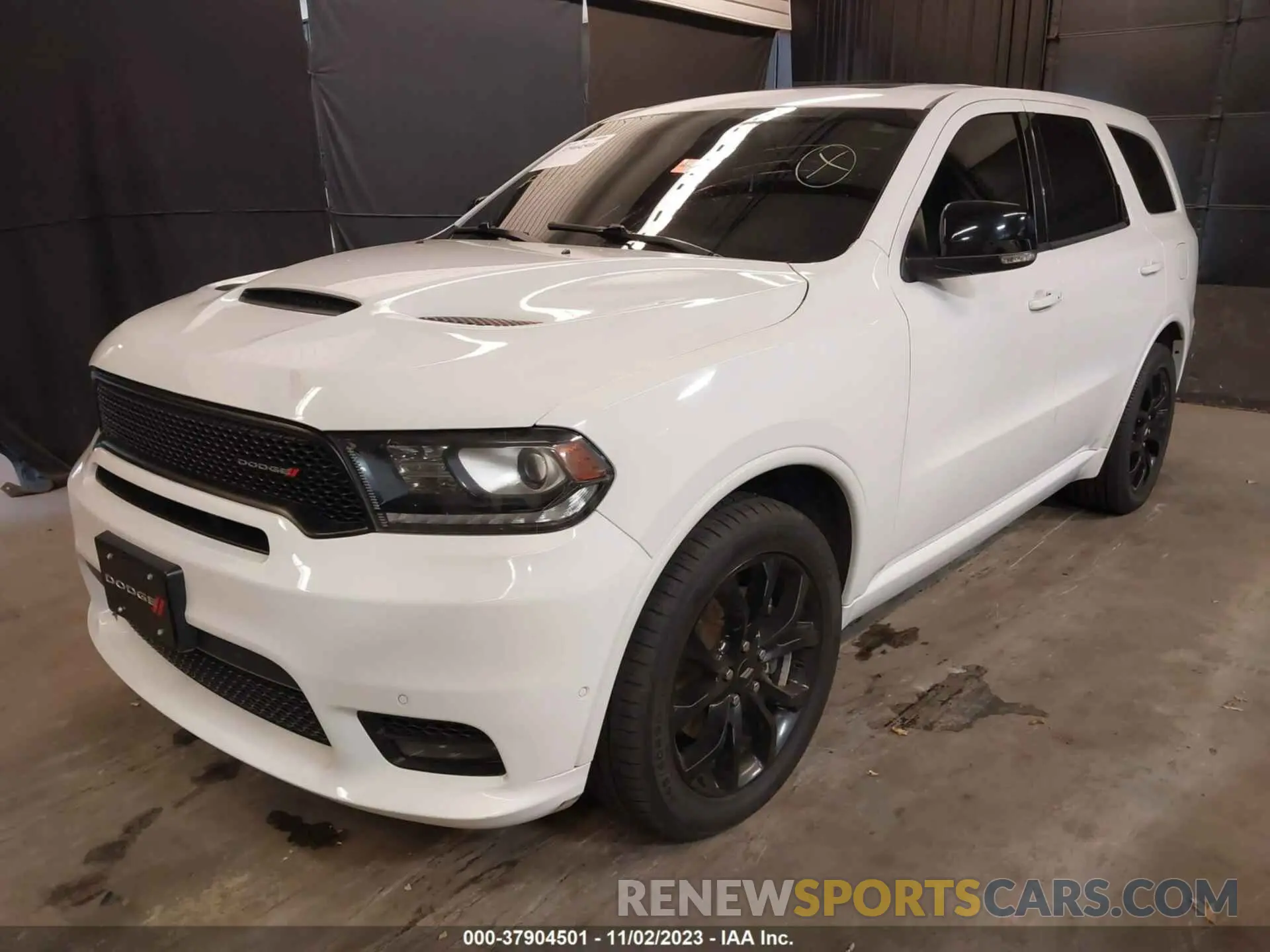2 Photograph of a damaged car 1C4SDJCTXKC799134 DODGE DURANGO 2019