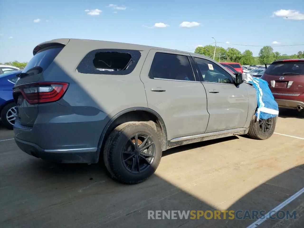 3 Photograph of a damaged car 1C4SDJFT0KC754019 DODGE DURANGO 2019