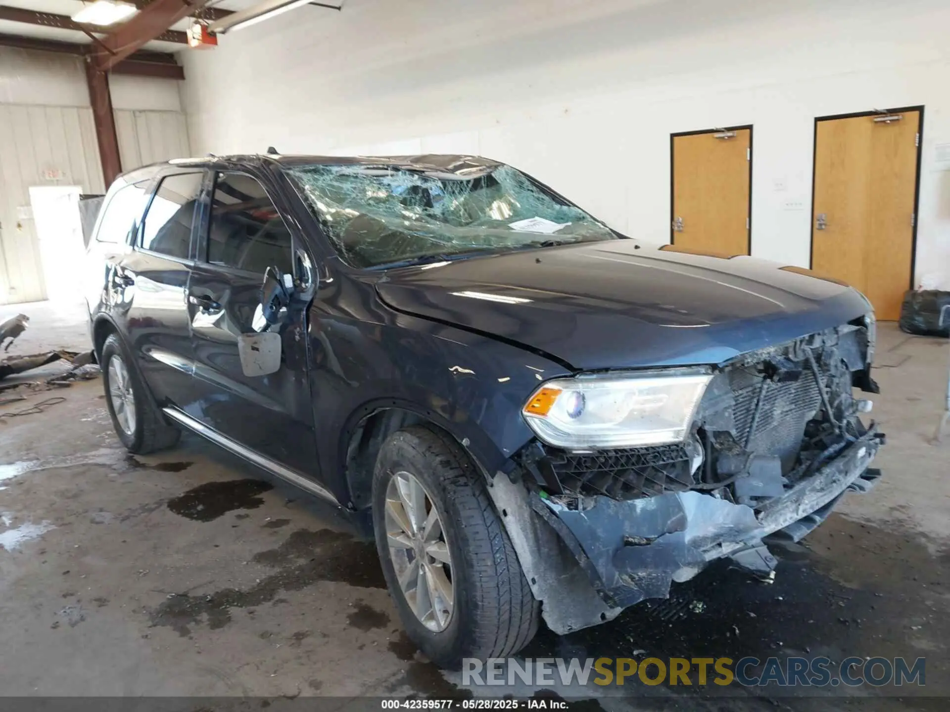 1 Photograph of a damaged car 1C4SDJFT3KC685195 DODGE DURANGO 2019