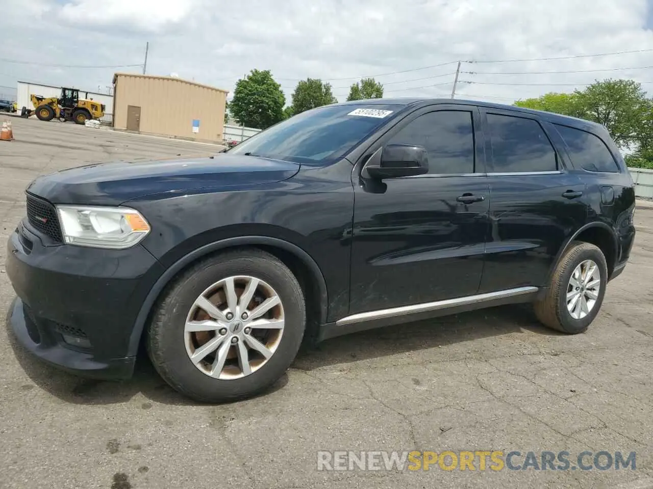 1 Photograph of a damaged car 1C4SDJFT8KC631844 DODGE DURANGO 2019