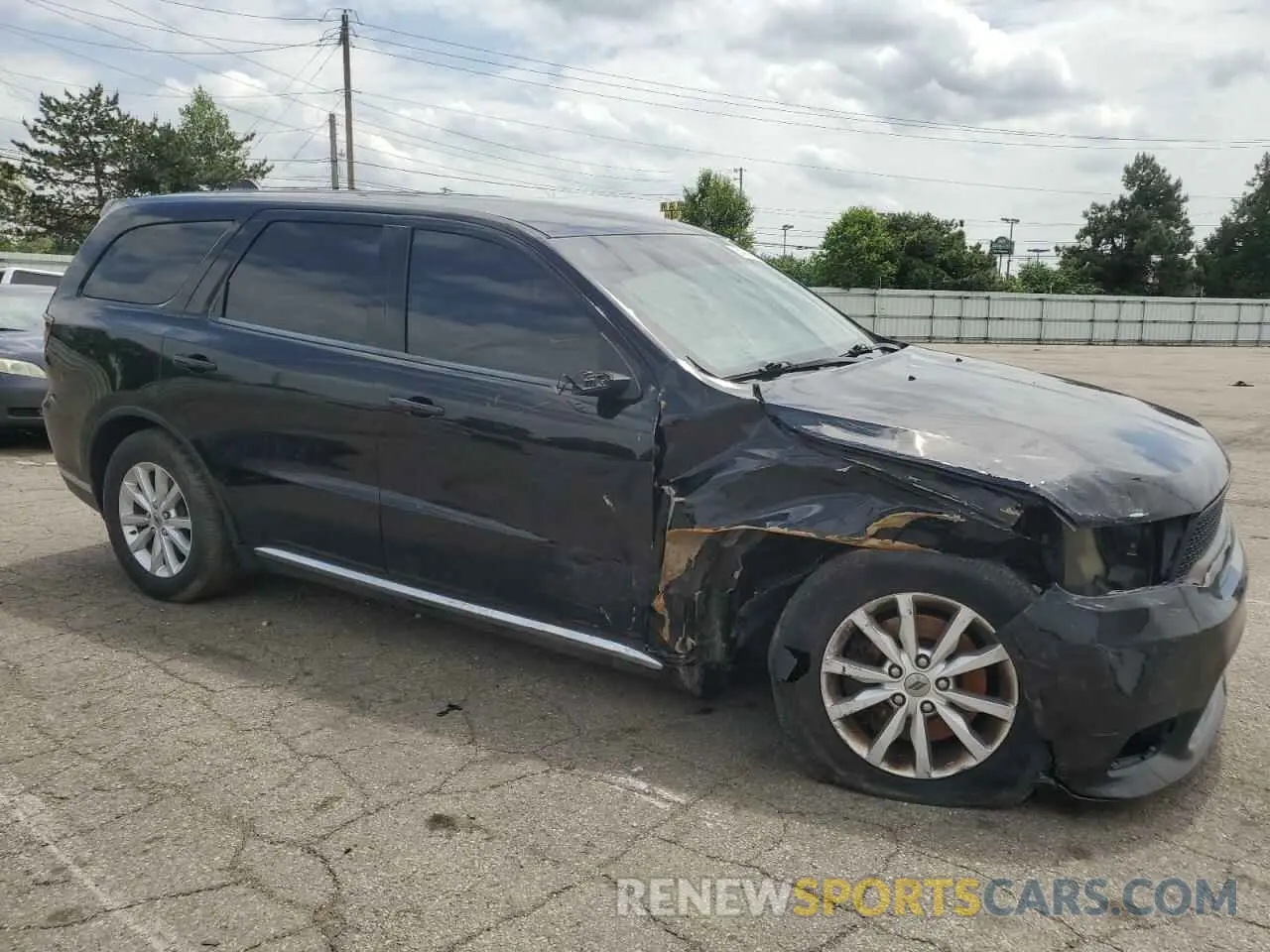 4 Photograph of a damaged car 1C4SDJFT8KC631844 DODGE DURANGO 2019