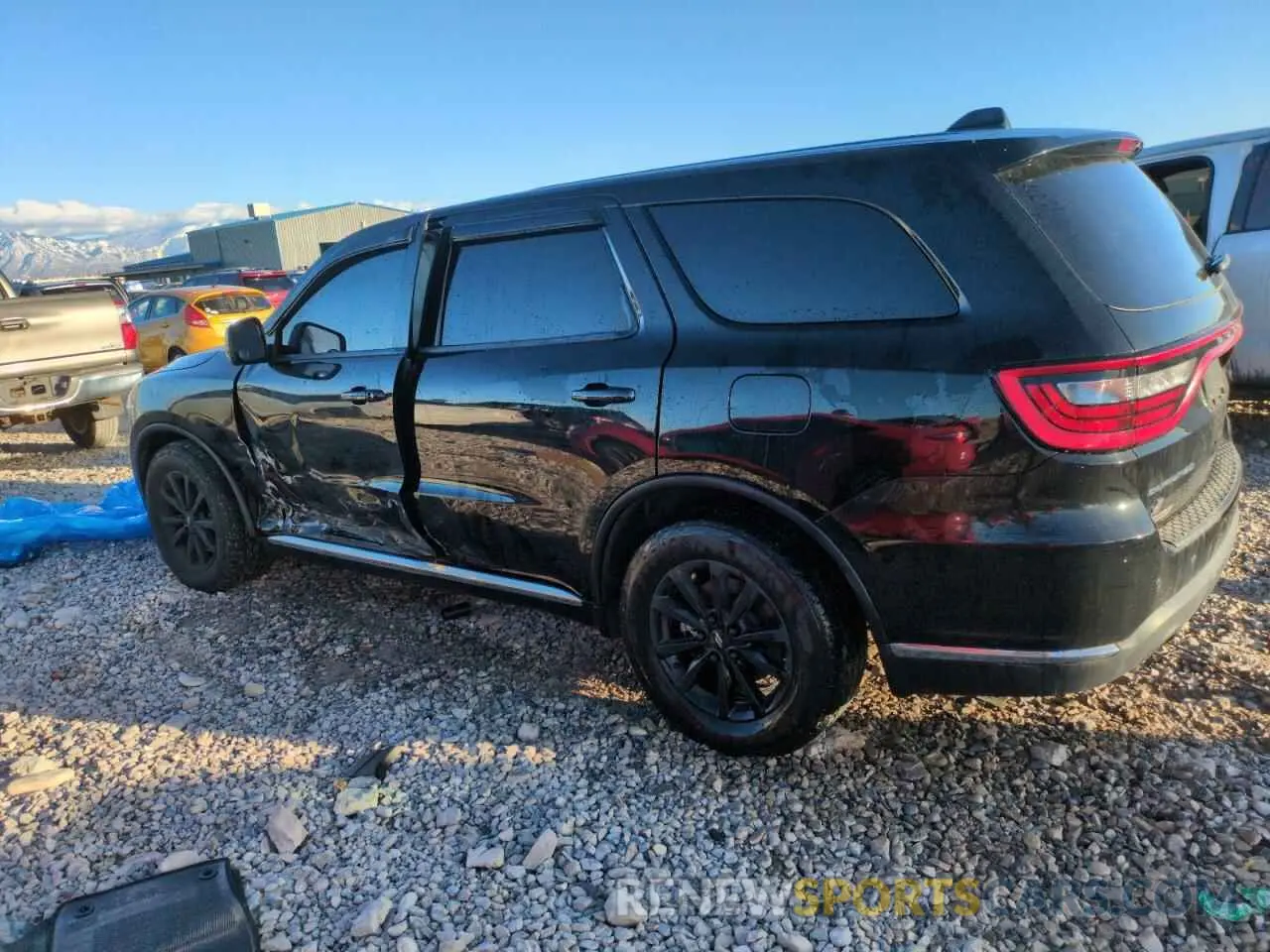 2 Photograph of a damaged car 1C4SDJFT9KC685329 DODGE DURANGO 2019