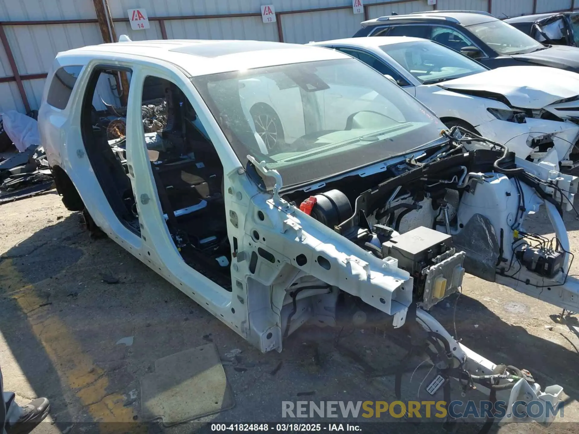 1 Photograph of a damaged car 1C4SDJGJ8KC536911 DODGE DURANGO 2019