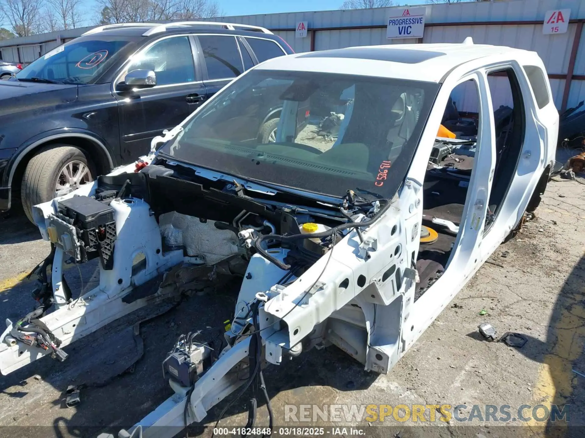 2 Photograph of a damaged car 1C4SDJGJ8KC536911 DODGE DURANGO 2019