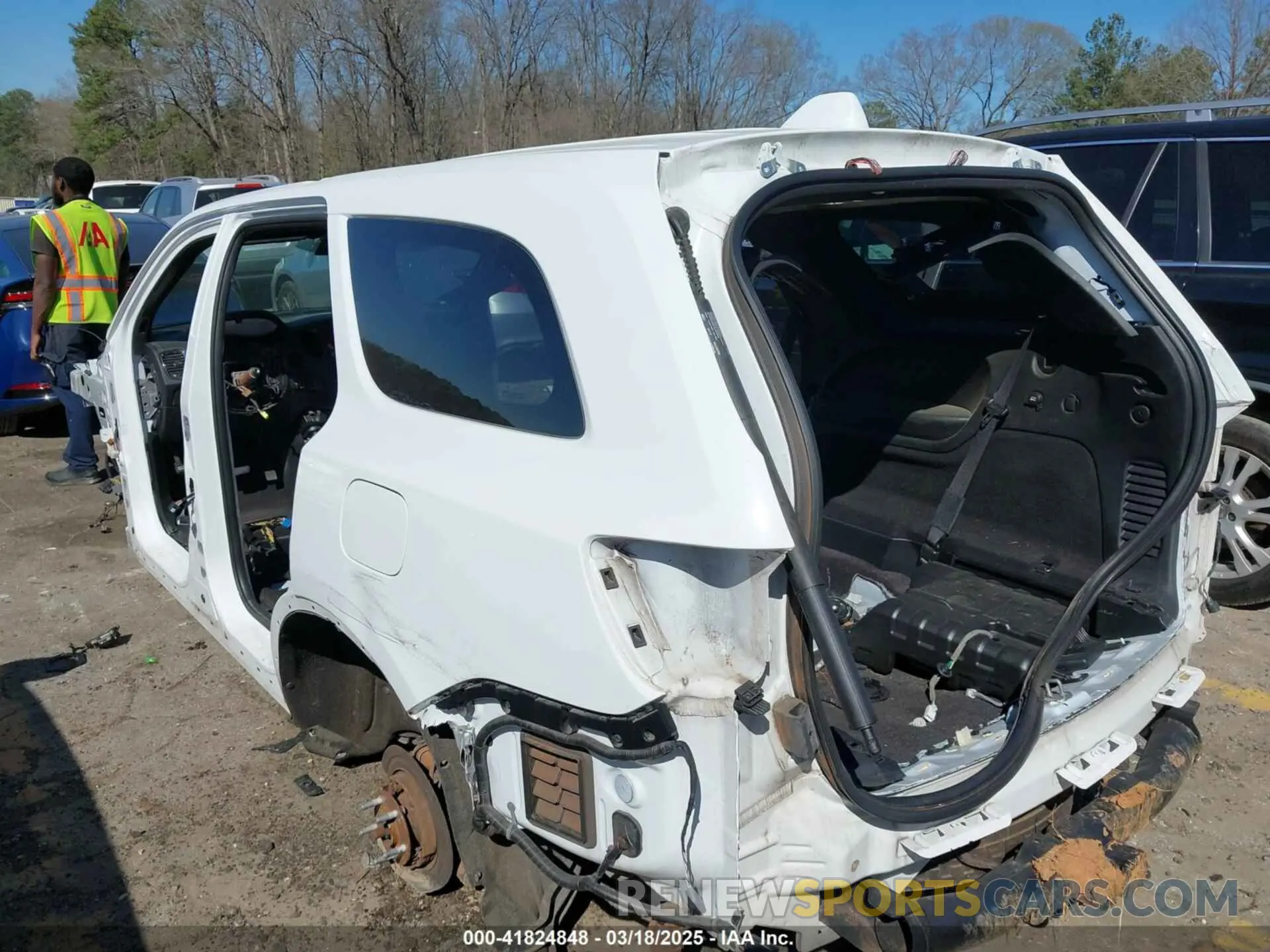 3 Photograph of a damaged car 1C4SDJGJ8KC536911 DODGE DURANGO 2019