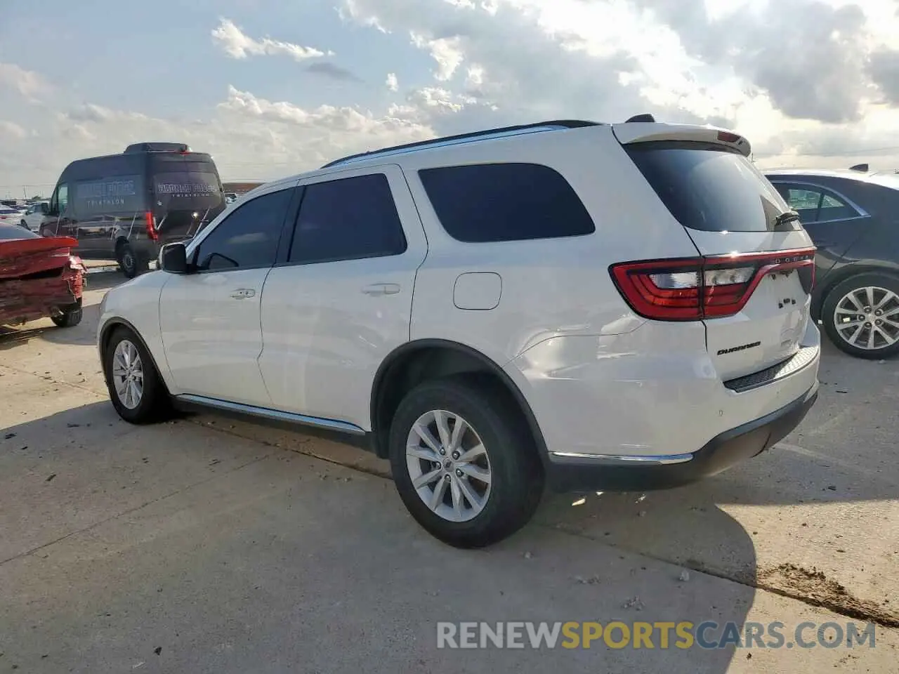 2 Photograph of a damaged car 1C4RDHAG1LC146061 DODGE DURANGO 2020