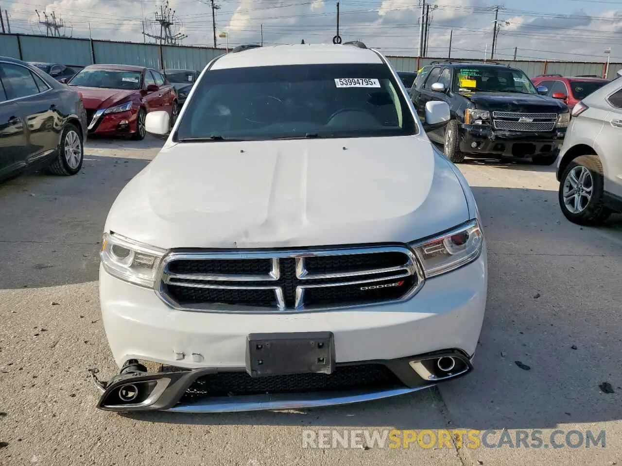 5 Photograph of a damaged car 1C4RDHAG1LC146061 DODGE DURANGO 2020