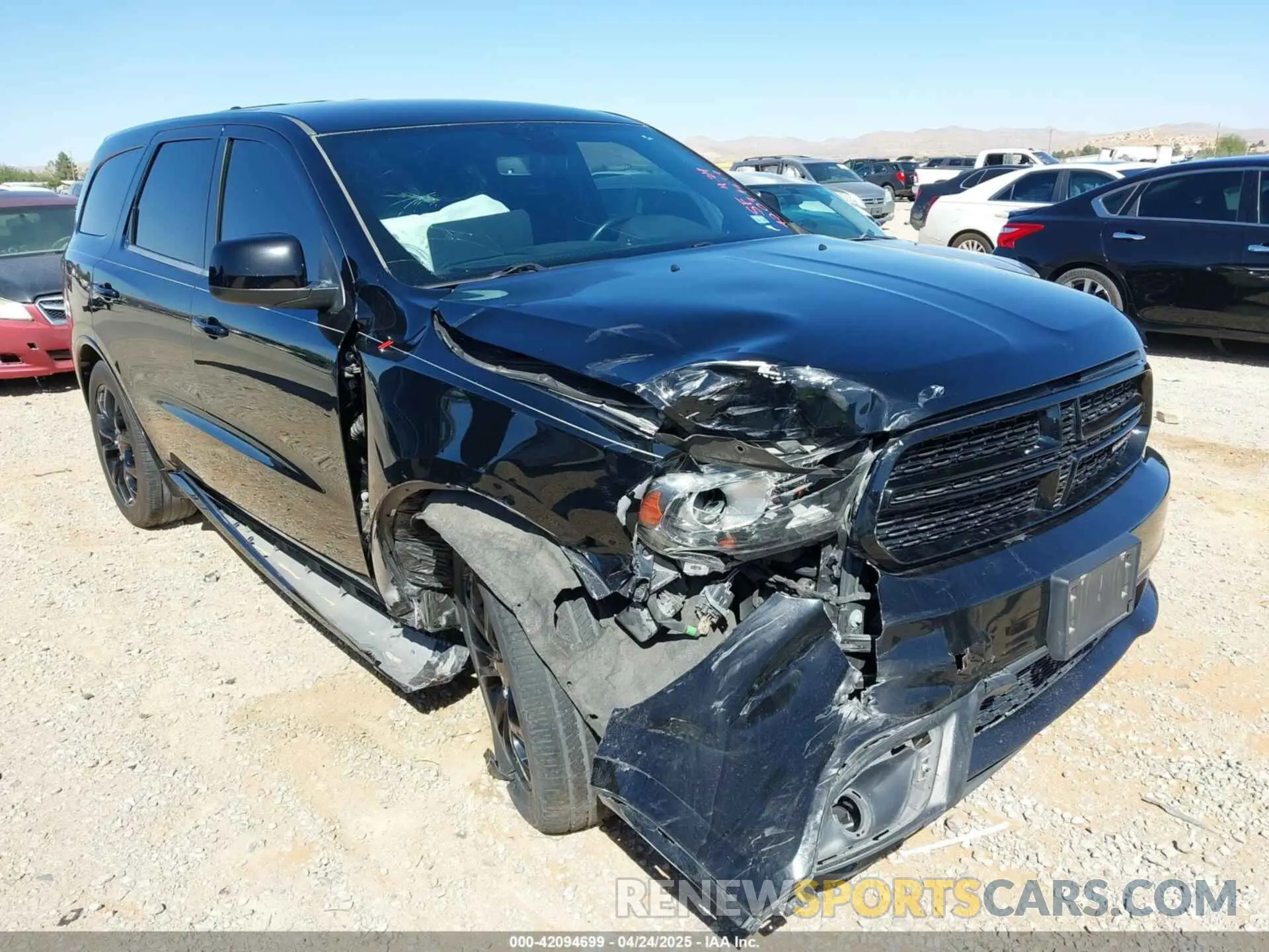3 Photograph of a damaged car 1C4RDHAG1LC248590 DODGE DURANGO 2020