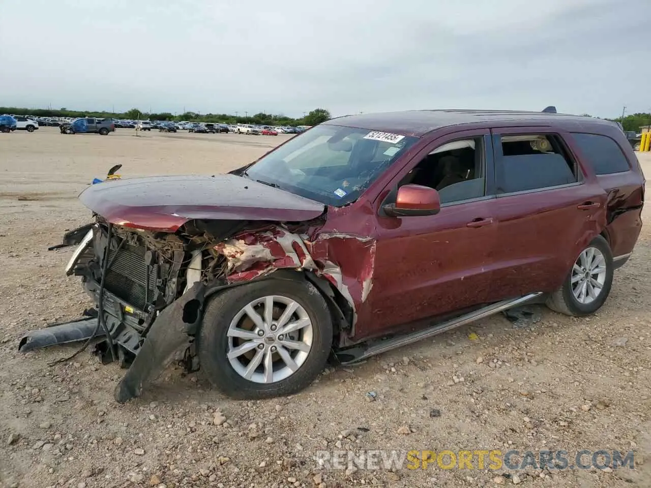 1 Photograph of a damaged car 1C4RDHAG2LC192028 DODGE DURANGO 2020