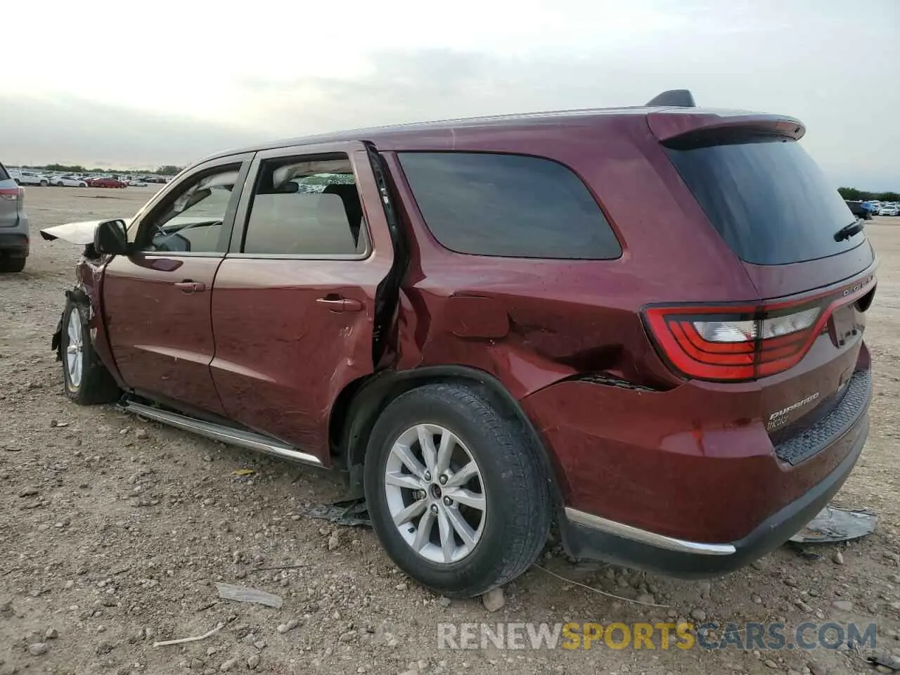 2 Photograph of a damaged car 1C4RDHAG2LC192028 DODGE DURANGO 2020