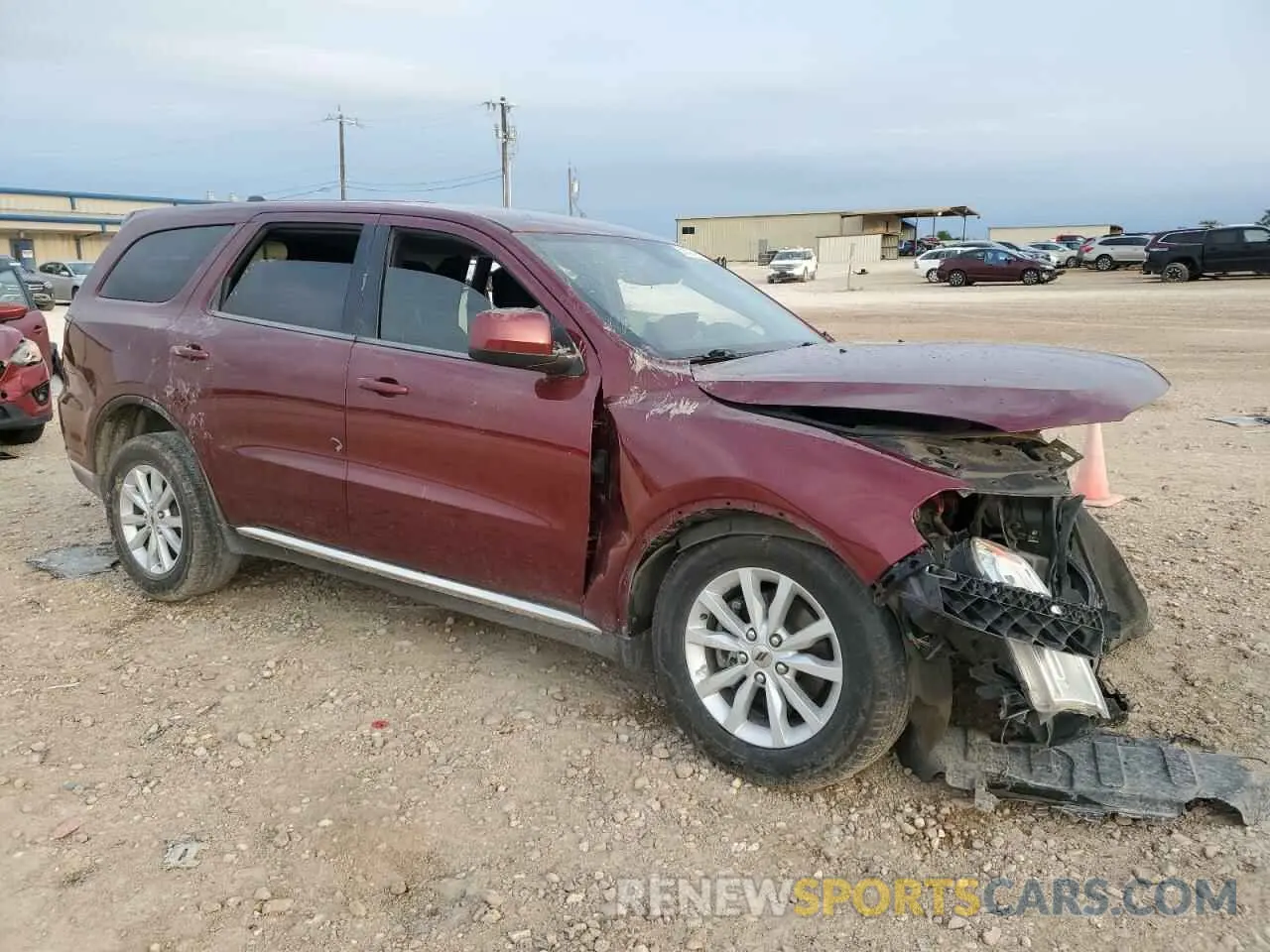 4 Photograph of a damaged car 1C4RDHAG2LC192028 DODGE DURANGO 2020
