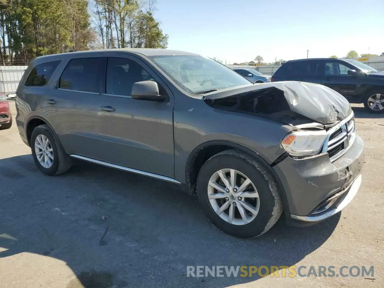 4 Photograph of a damaged car 1C4RDHAG4LC107285 DODGE DURANGO 2020