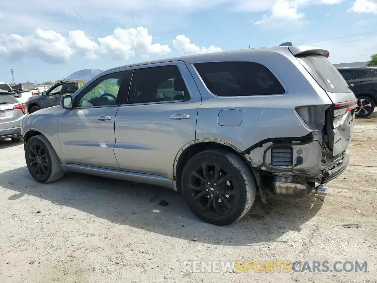 2 Photograph of a damaged car 1C4RDHAG5LC129943 DODGE DURANGO 2020