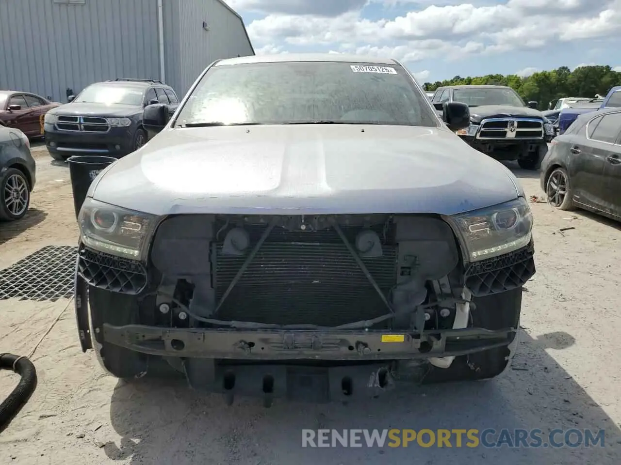 5 Photograph of a damaged car 1C4RDHAG5LC129943 DODGE DURANGO 2020
