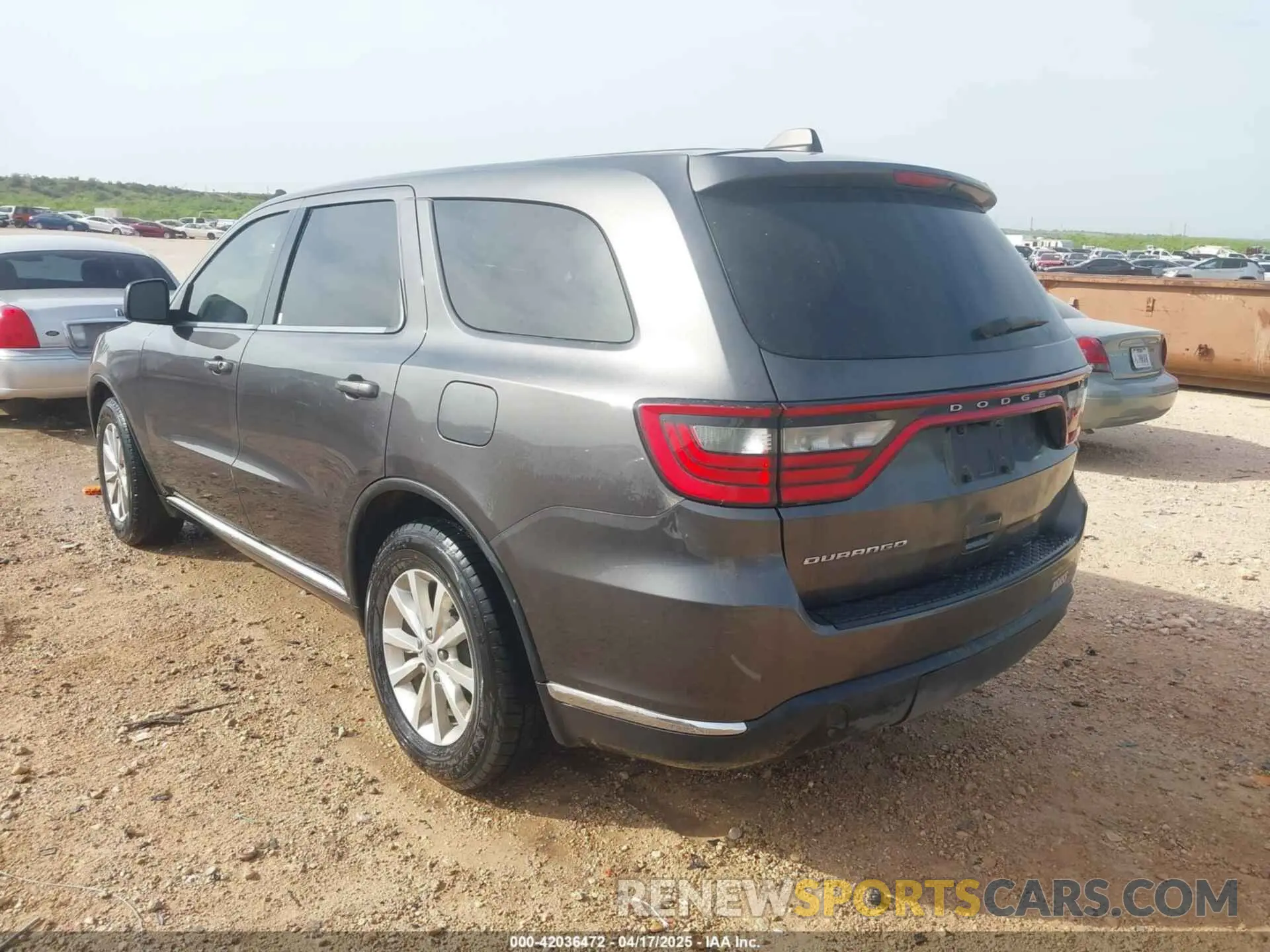 3 Photograph of a damaged car 1C4RDHAG7LC166279 DODGE DURANGO 2020