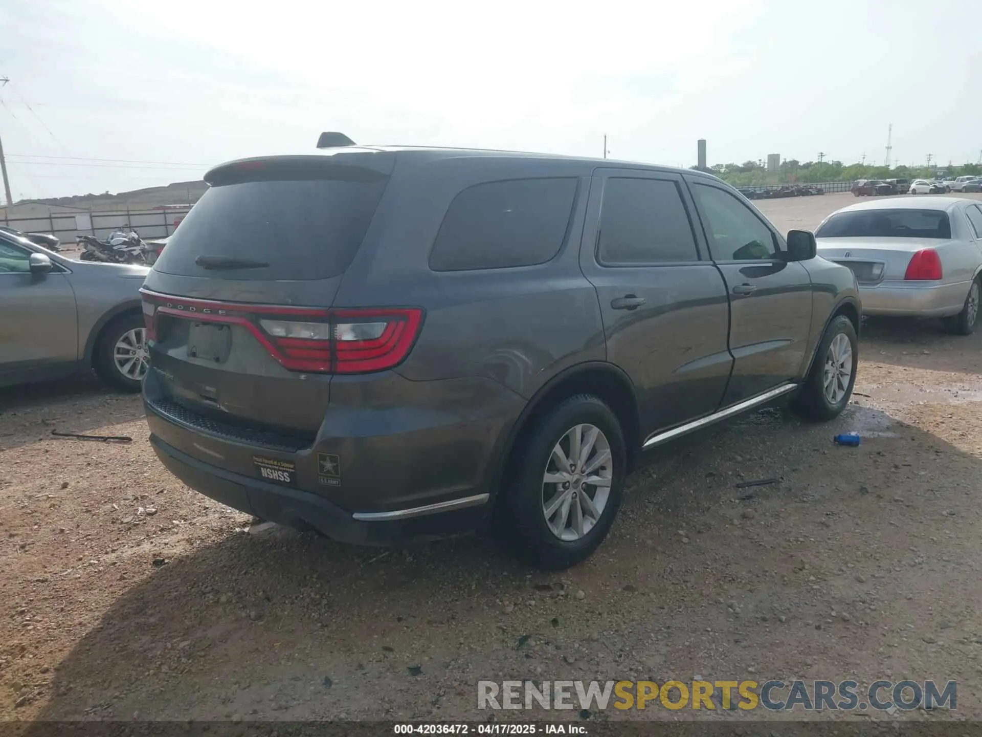 4 Photograph of a damaged car 1C4RDHAG7LC166279 DODGE DURANGO 2020