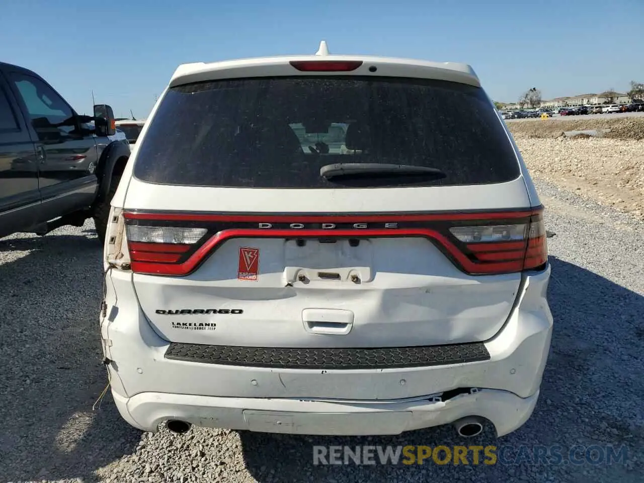 6 Photograph of a damaged car 1C4RDHAG8LC123876 DODGE DURANGO 2020