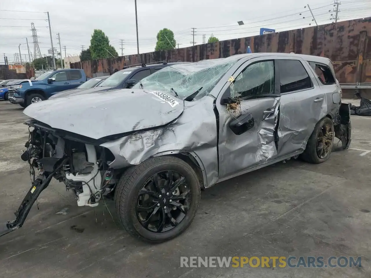 1 Photograph of a damaged car 1C4RDHDG0LC123947 DODGE DURANGO 2020
